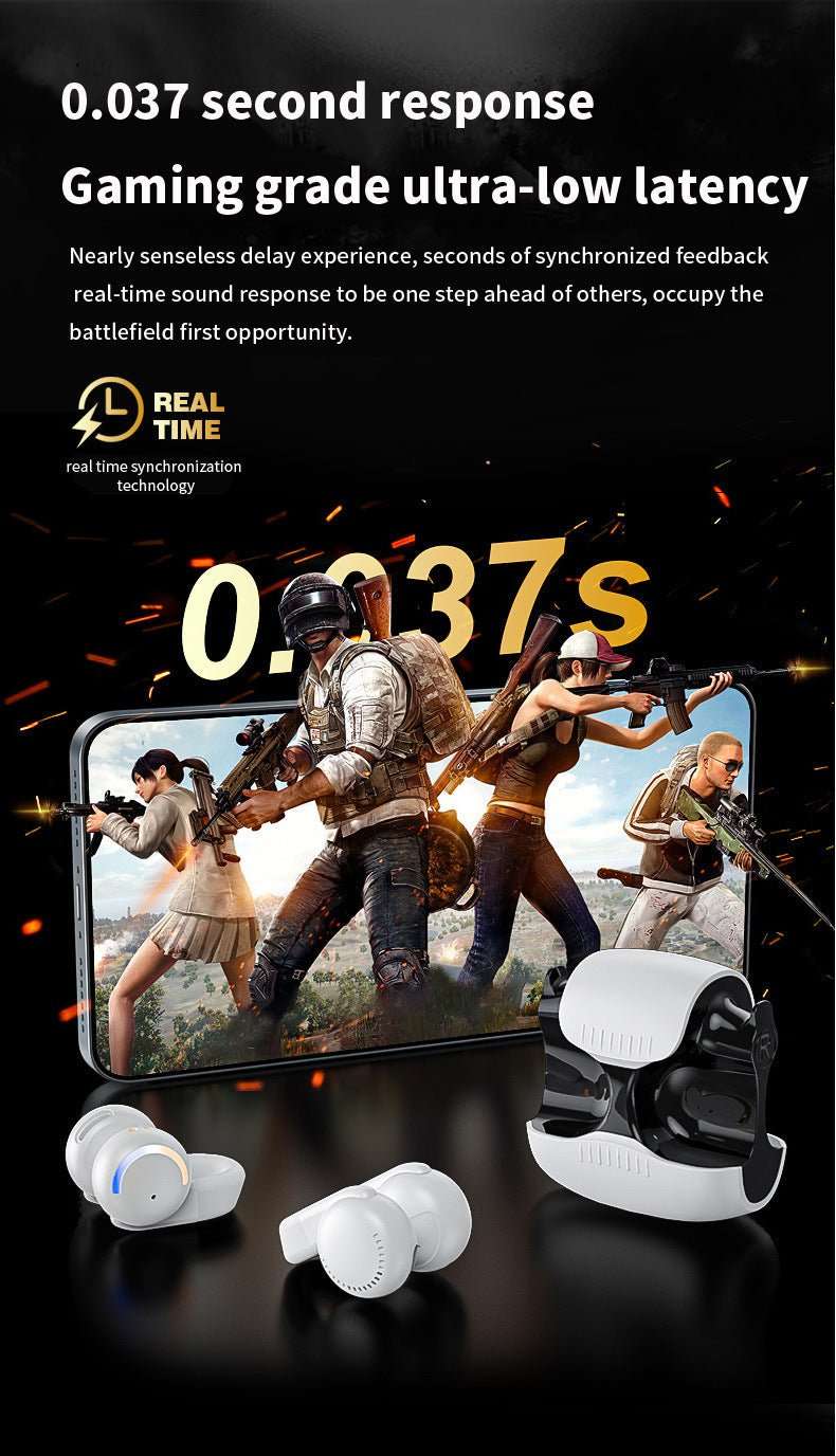 Immersive Long Endurance Gaming and Casual Headset - Wireless Bluetooth with Extended Playtime